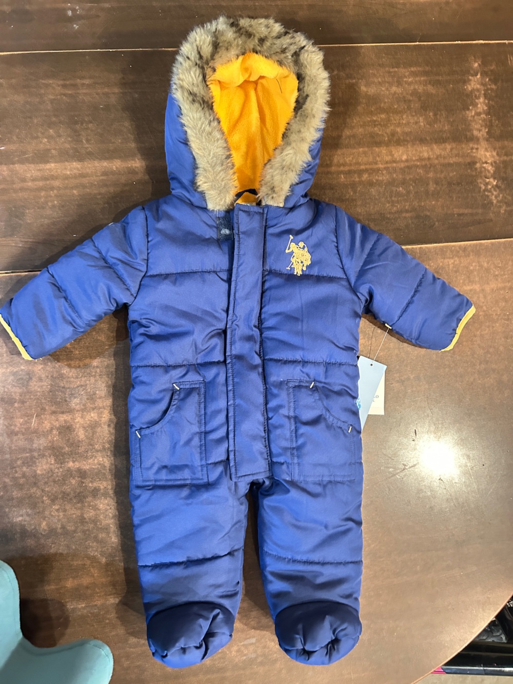 NWT US POLO Association 3-6 month Snow Suit